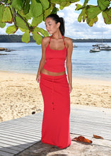 Load image into Gallery viewer, FOR SALE: Dear Frankie Lucia Maxi Set - Cherry
