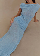 Load image into Gallery viewer, Meshki Boucle Knit Set - Light Blue
