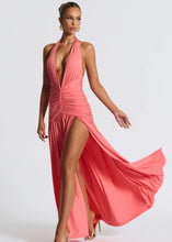 Load image into Gallery viewer, Babyboo Melania Maxi Dress - Coral
