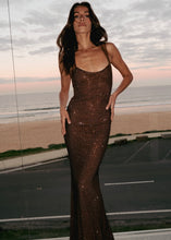 Load image into Gallery viewer, Meshki Jasmyn Maxi Dress - Chocolate
